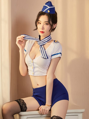 Air Hostess Cosplay Costumes