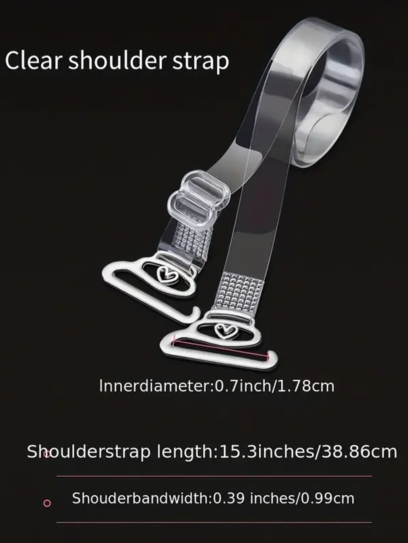 Invisible Non-slip Adjustable Underwear Straps